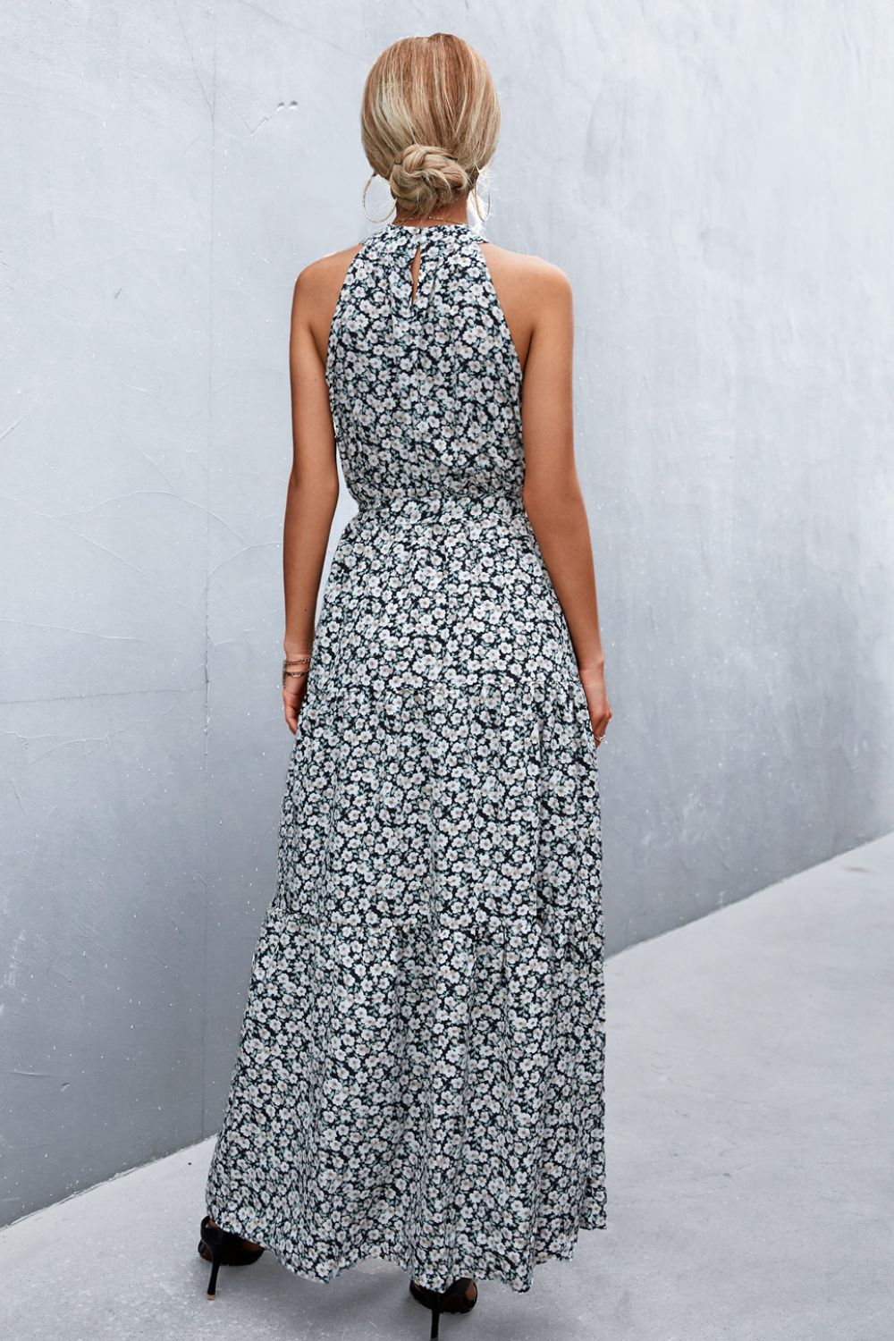 Maxi Dress Summer Tie Waist