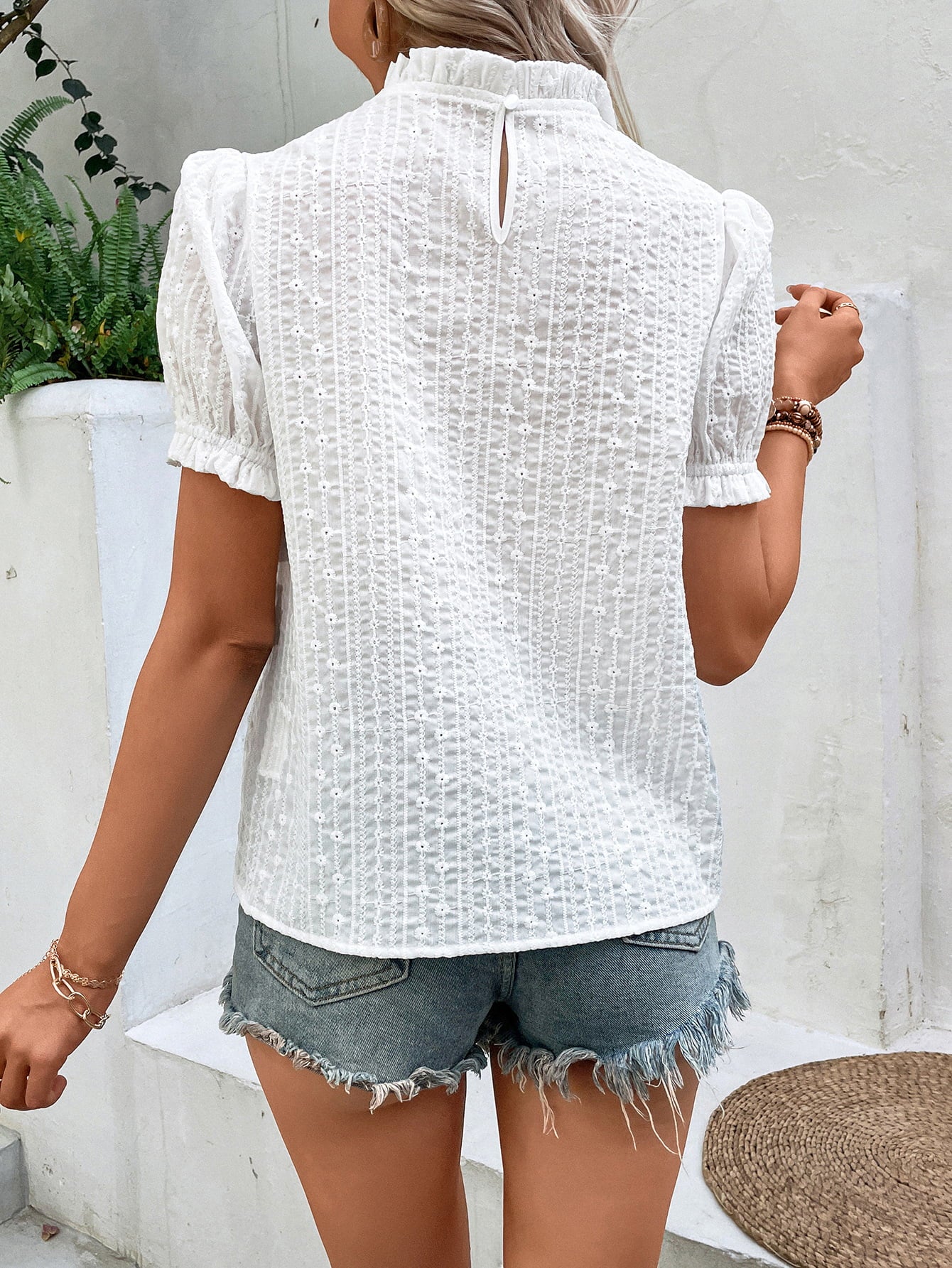 Embroidery WhiteTop
