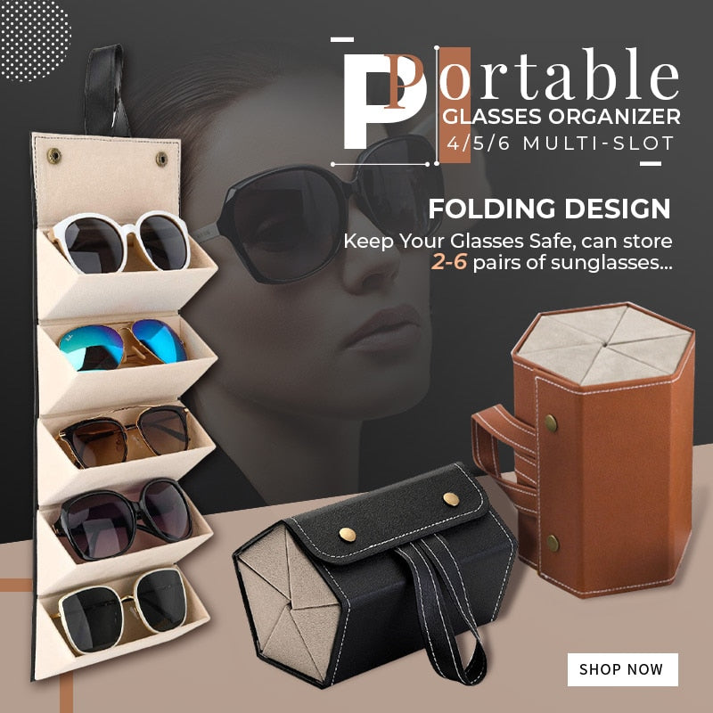 Sunglasses Case Organizer