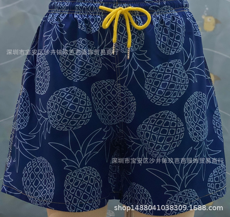 Swimwear Mens Double-layer