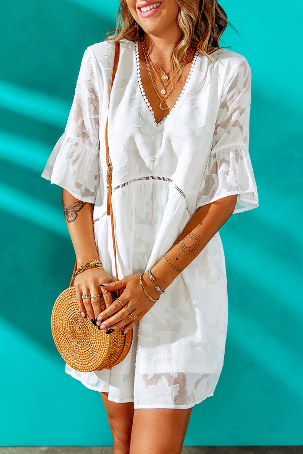 Antique Mini Dress