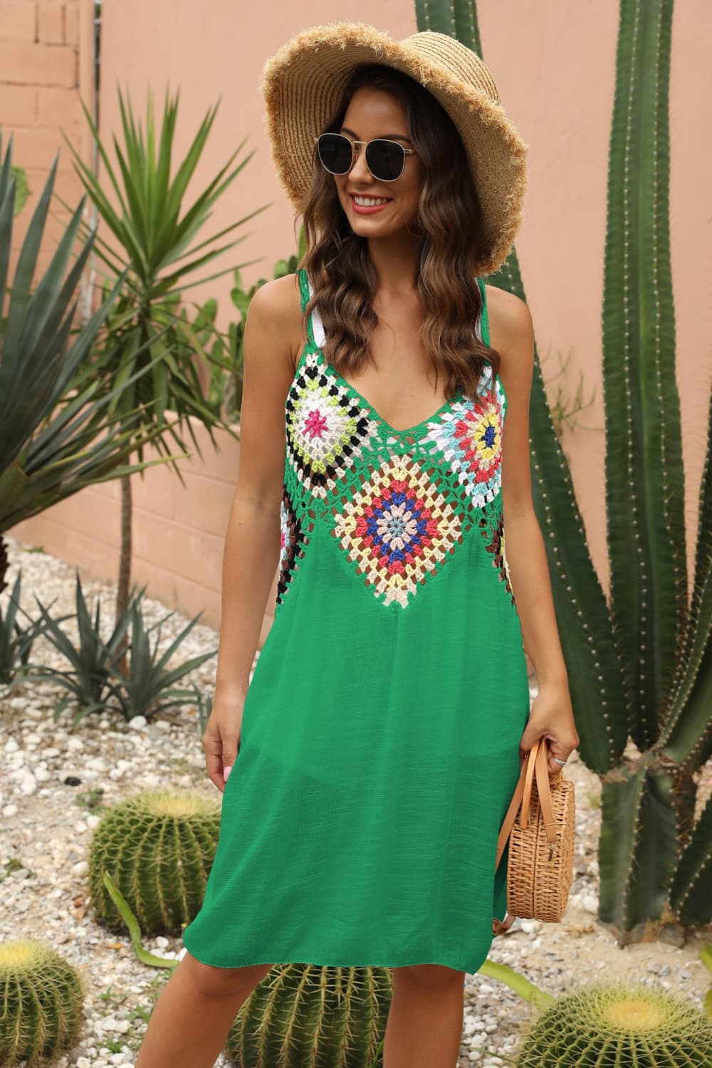 Embroidery Beach Dress