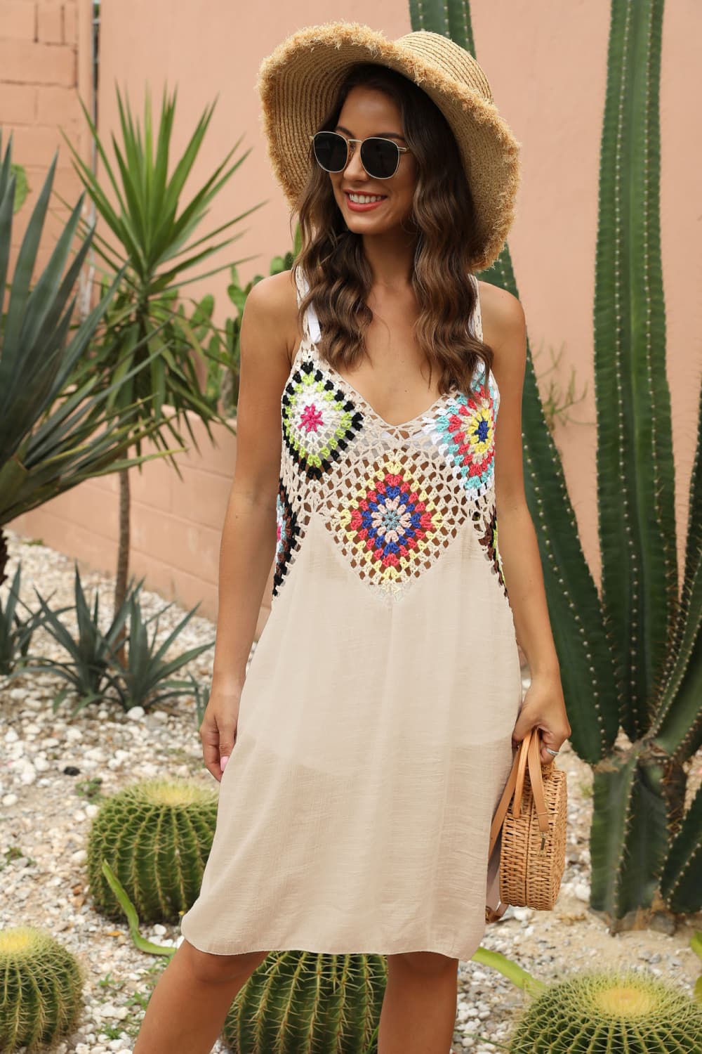 Embroidery Beach Dress