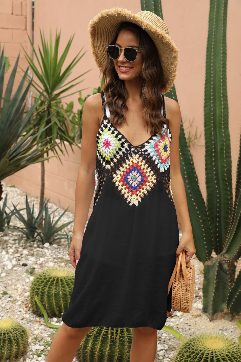 Embroidery Beach Dress