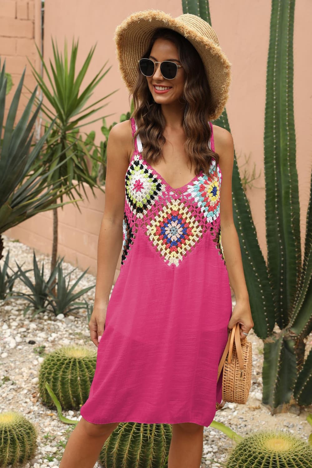 Embroidery Beach Dress