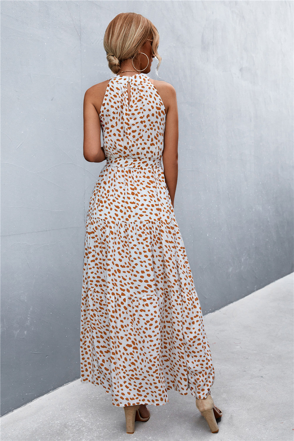 Maxi Dress Summer Tie Waist