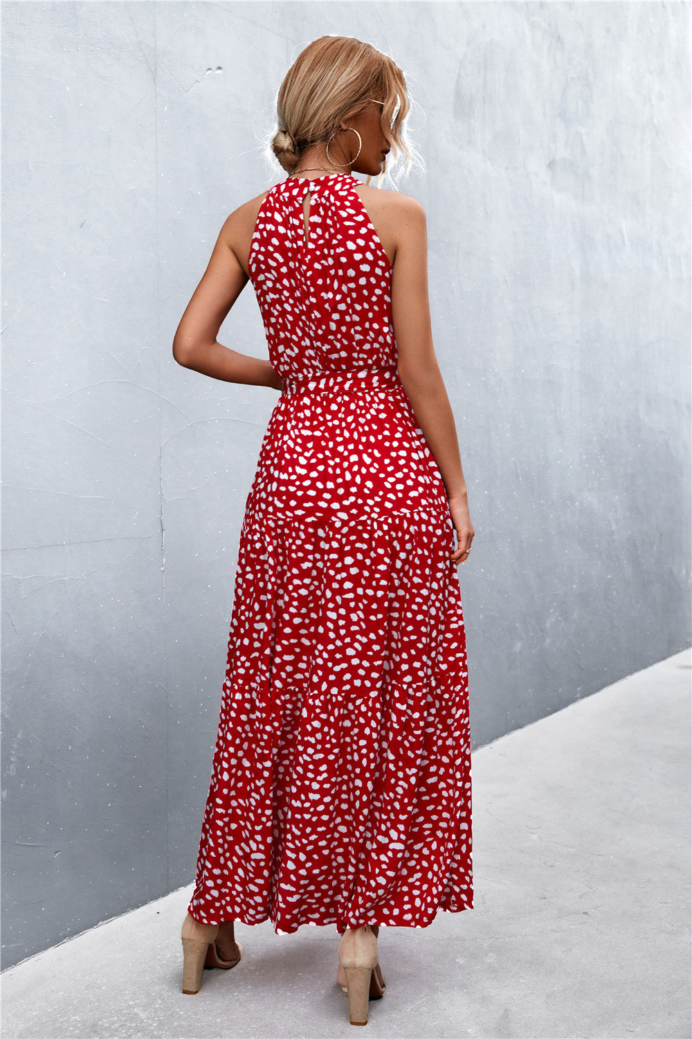 Maxi Dress Summer Tie Waist