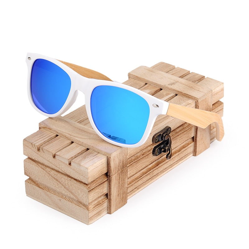 Vintage Parrilla Retro Polarized Sunglasses for Men & Women Wood