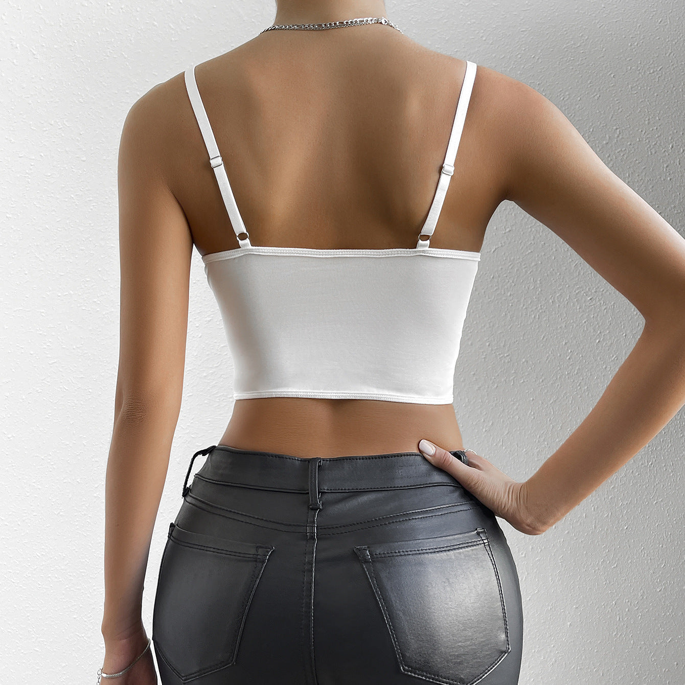 Cami Sweetheart Neck Lace Detail
