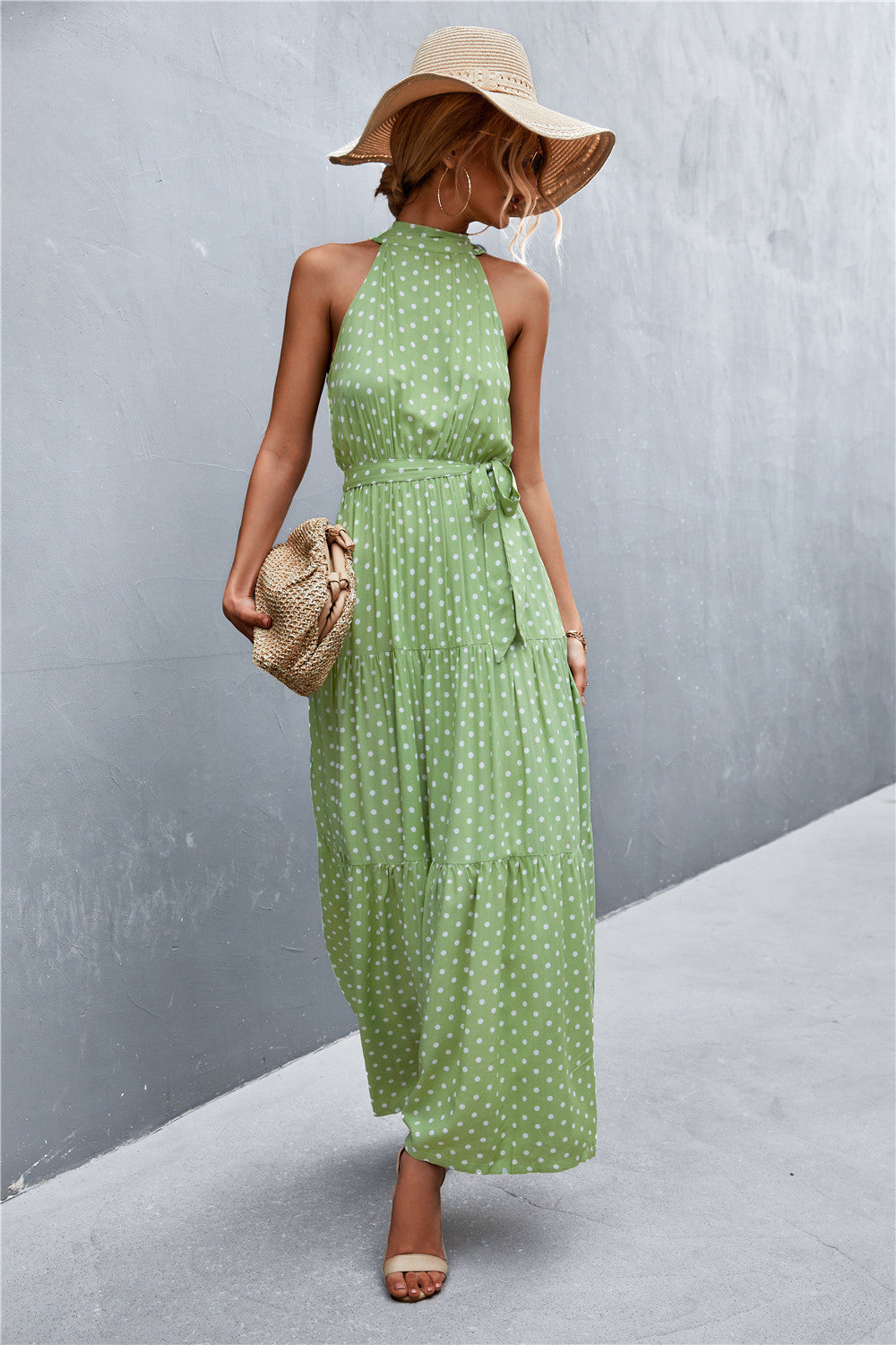 Maxi Dress Summer Tie Waist